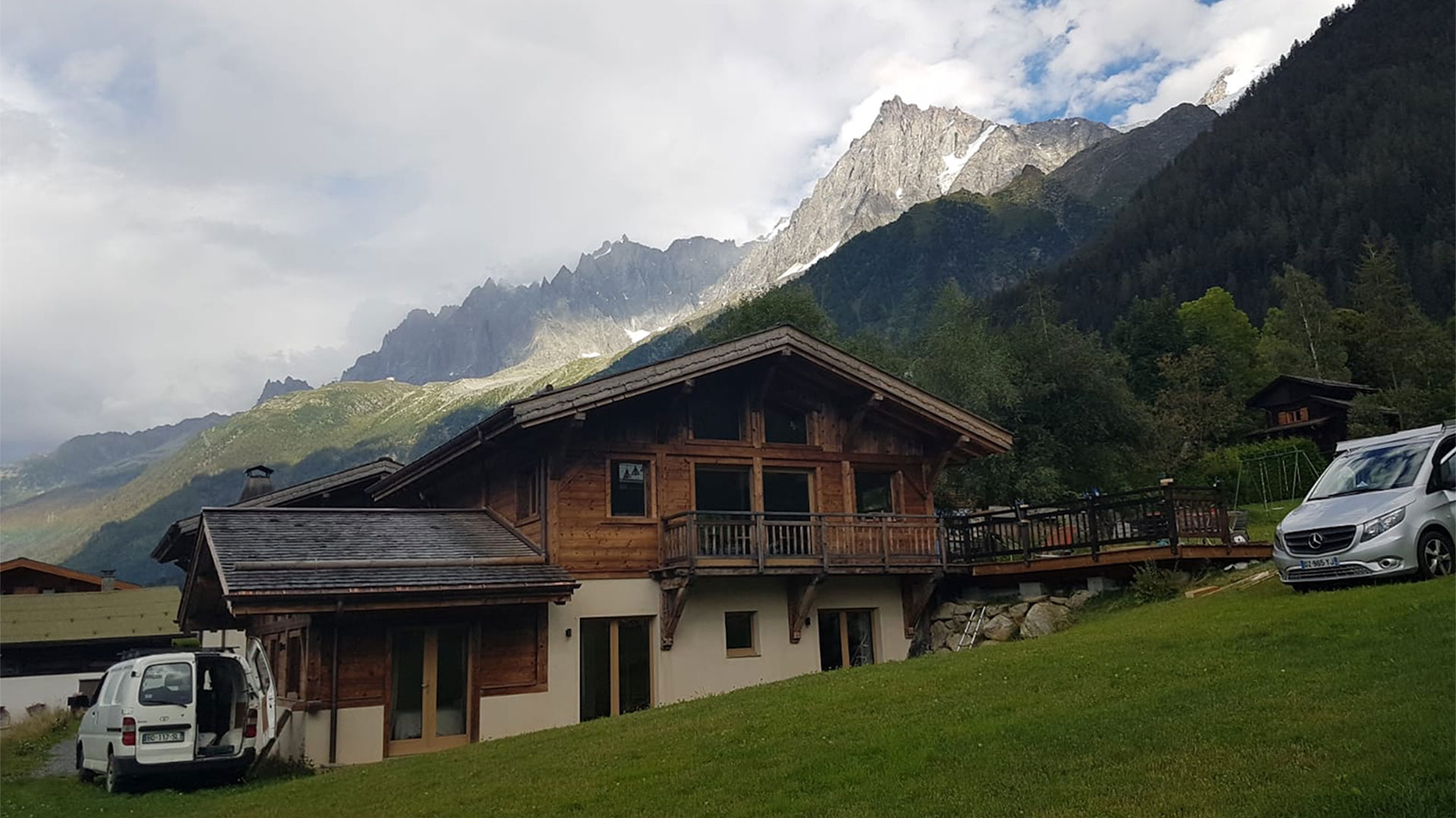 Construction de Chalet en Bois aux Les Houches, Vallée de Chamonix