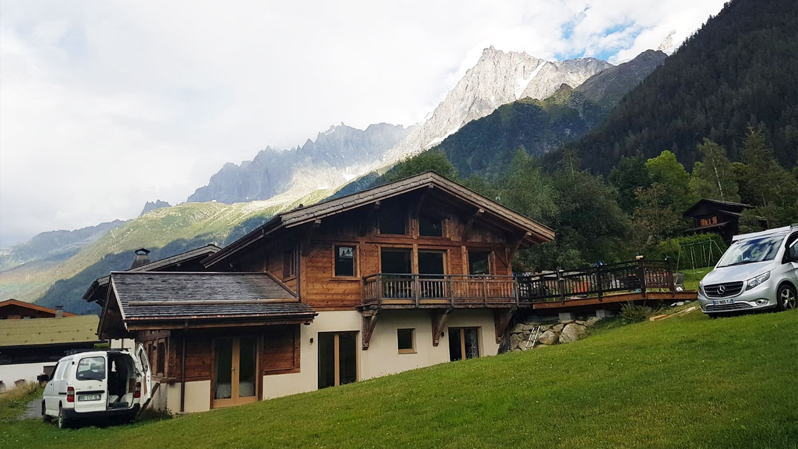 DePaoli Charpente Renovation de Chalet Chamonix 