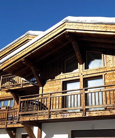 De Paoli Charpente, Chalet au Mont à Servoz, Vallée de Chamonix